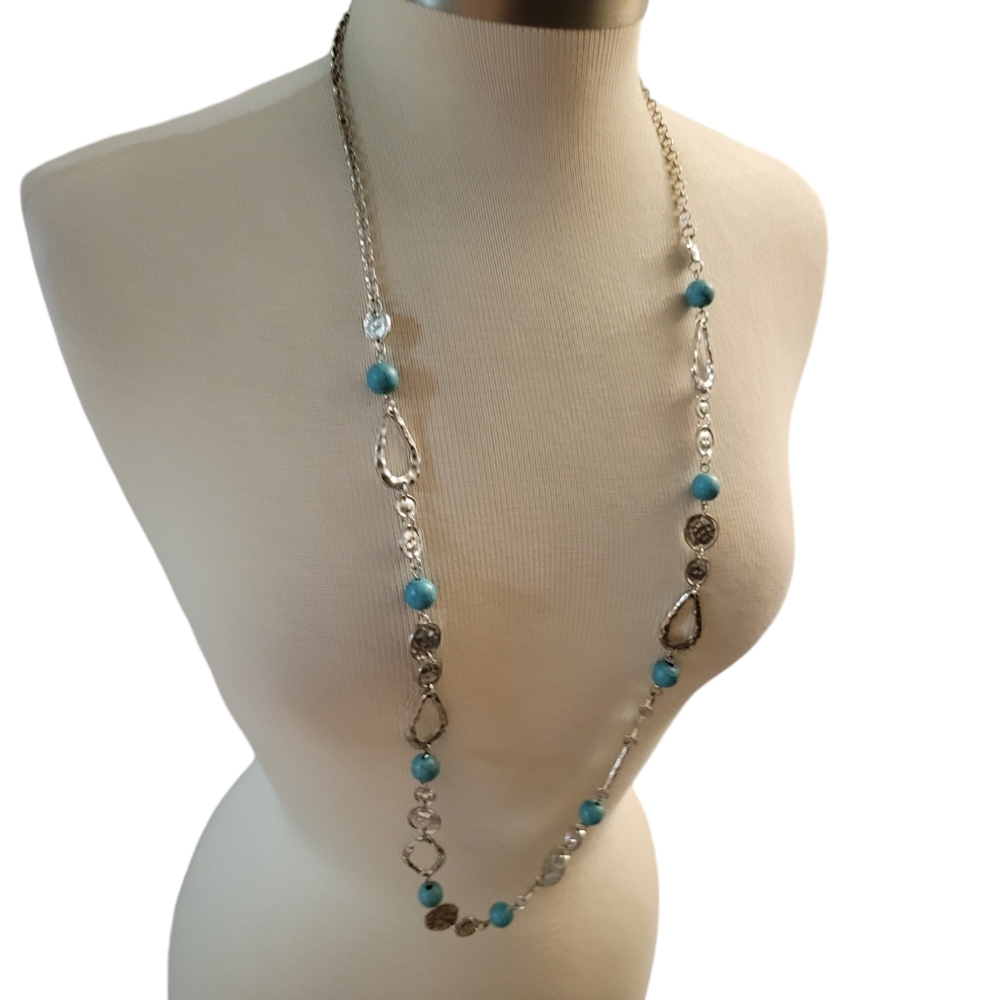 Erica Lyons Long Beaded Necklace